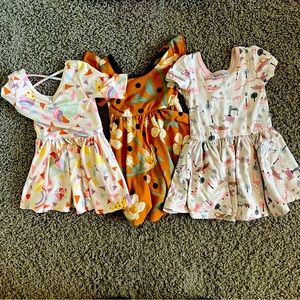 Dot Dot Smile Toddler Girls Dresses BUNDLE